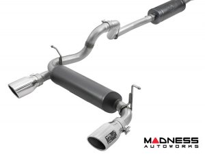 Jeep Wrangler JL 3.6L Performance Exhaust System - Cat Back - Dual Exit - AFE - 2.5" - Polished Tips